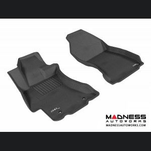 Subaru Impreza Sedan Floor Mats (Set of 2) - Front - Black by 3D MAXpider